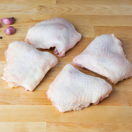 Organic Chicken Thighs ($9.99 X lb 4pcs approx 2.19lbs)